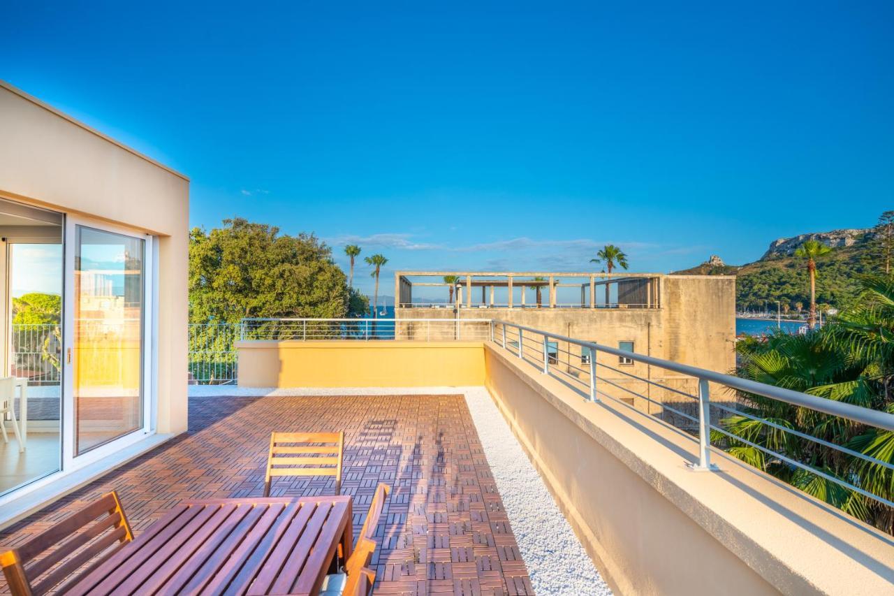 Apartament Terrazza Sella Del Diavolo - Vista Mare - Wifi Ac Cagliari Zewnętrze zdjęcie