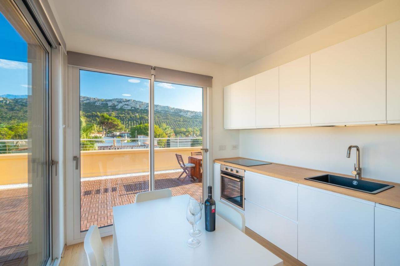 Apartament Terrazza Sella Del Diavolo - Vista Mare - Wifi Ac Cagliari Zewnętrze zdjęcie